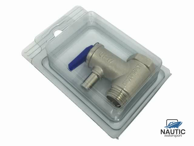 Overdrukventiel met terugslagklep