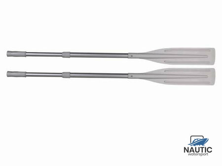 Talamex Roeiriemen telescopisch Highline en Silverline 1.55 grijs (paar)