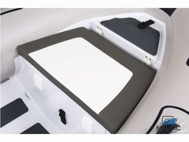 Talamex Boegkussen Silverline grijs-wit