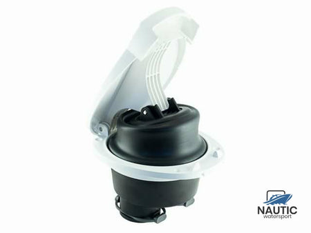 Albinus Bilge pomp manueel flush mount wit