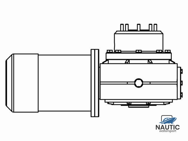 Lewmar 68000535 con 3/v4 24V m/gearbox