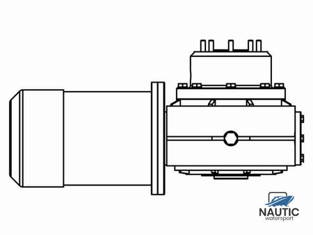 Lewmar 68000535 con 3/v4 24V m/gearbox