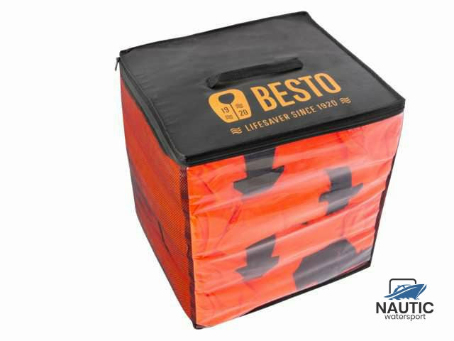 Bag with 4 vests 100N adult