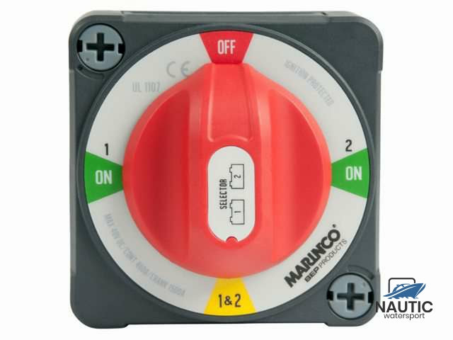 Batterieschalter Ein/Aus/1/1&amp;2, oberflächenmontiert