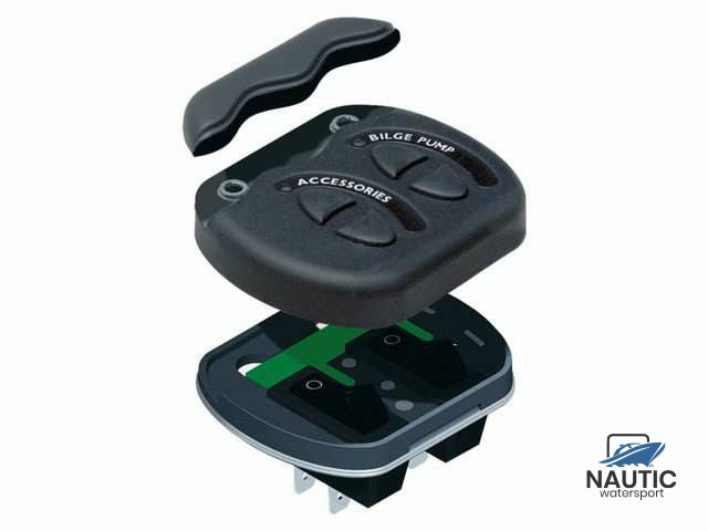 Schakelpaneel Contour II 4 schakelaars