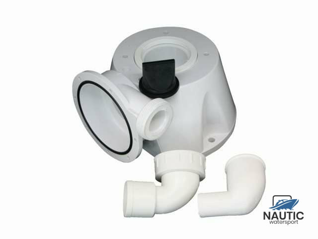 Basis elektrisch toilet met pakking