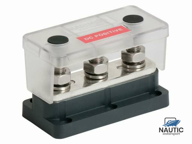 Hochleistungs-Stromschiene mit 3 Bolzen