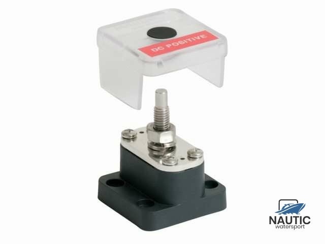 Stromklemme mit 8-mm-Bolzen, 4 Anschlüsse