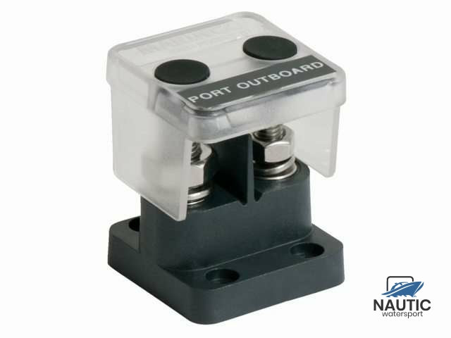 Vermogensklem 1x8mm & 1x10mm stud