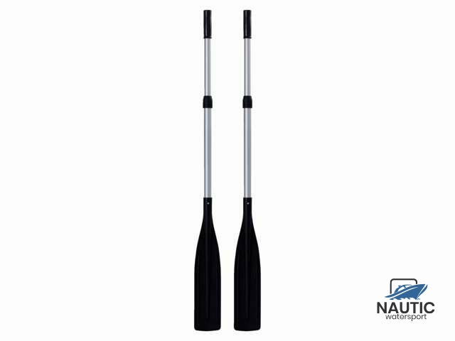 Talamex Roeiriemen telescopisch Highline limited edition 1.55 zwart (paar)