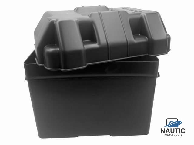 Accubak zwart 270x190x200mm