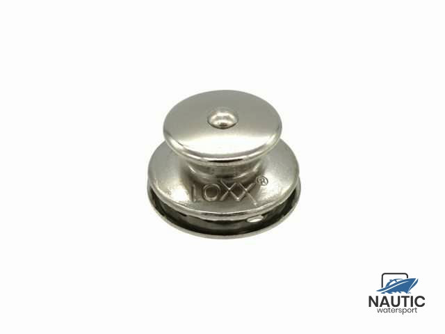 Talamex Loxx drukknoop (2st) met schroef 4,2x16mm (2st) met tool