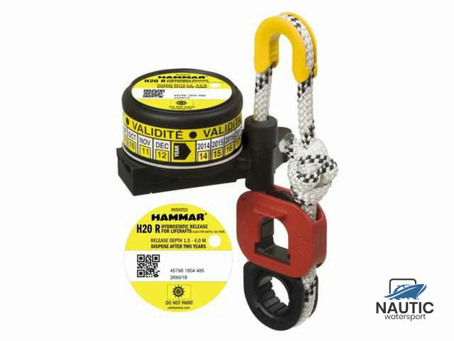 Hydrostatische Freisetzung Solarflöße