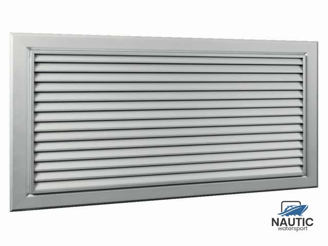 Zuluftgitter aus Aluminium, 300 x 200 mm