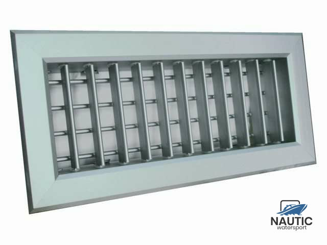 Velair Uitblaas luchtrooster aluminium 200x100mm