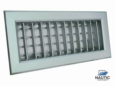 Velair Uitblaas luchtrooster aluminium 200x100mm