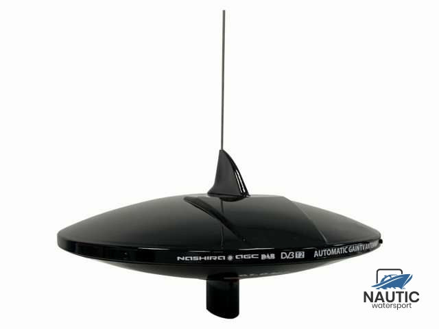 º TV-Antenne Nashira schwarz V9112AGCU/DAB20/BK