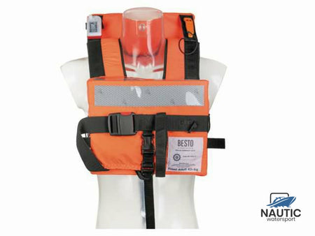 Besto Solas compact adult 43+ kg geel backstrap + crotch