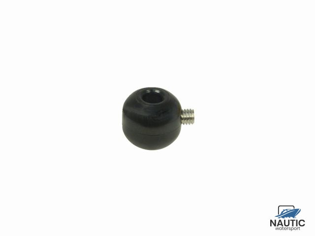 Clamcleat PT524 screw-on stopper ball voor 6mm touw zwart
