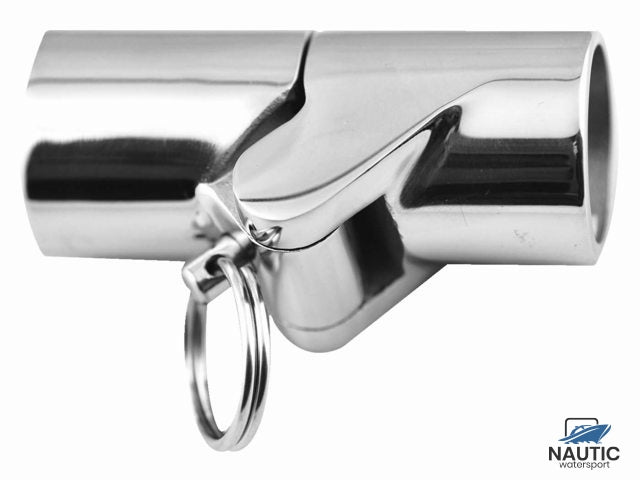 Buiskapbeslag RVS buisscharnier 22mm