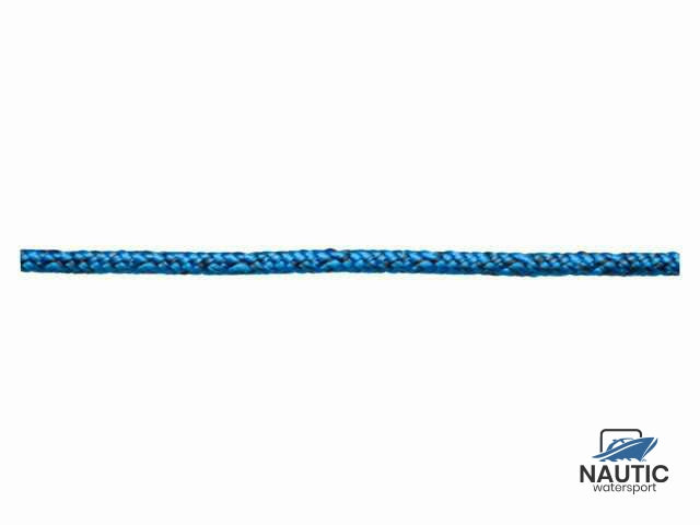Talamex Allround UHMWPE lijn met polyester mantel blauw/zwart 3mm 50m