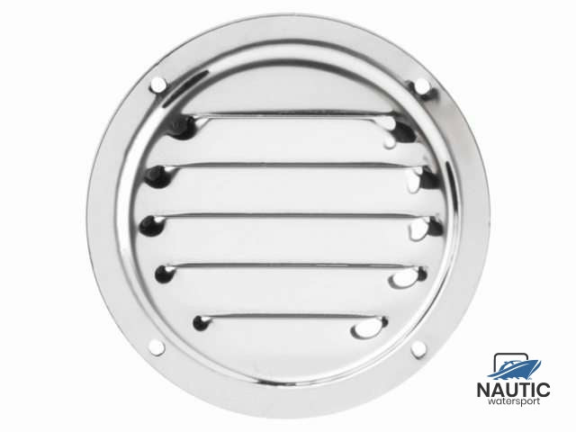 Ventilatierooster rond RVS 121mm