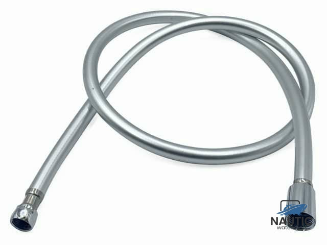 Doucheslang zilver 2,5m