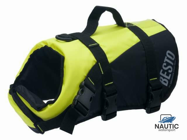 Besto Hondenvest deluxe Yellow/Black 4-8kg