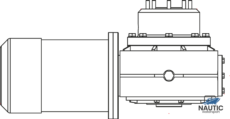 Lewmar 68000535 con 3/v4 24V m/gearbox