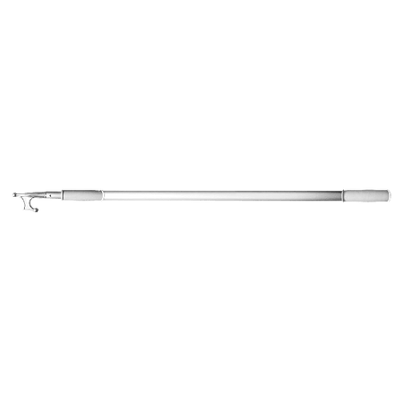 Trem Haakstok telescopisch 112-195cm met aluminium haak