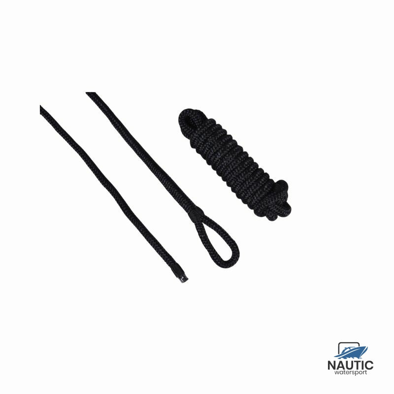 Fenderlijn polyester/pp 8mm 1.5m zwart