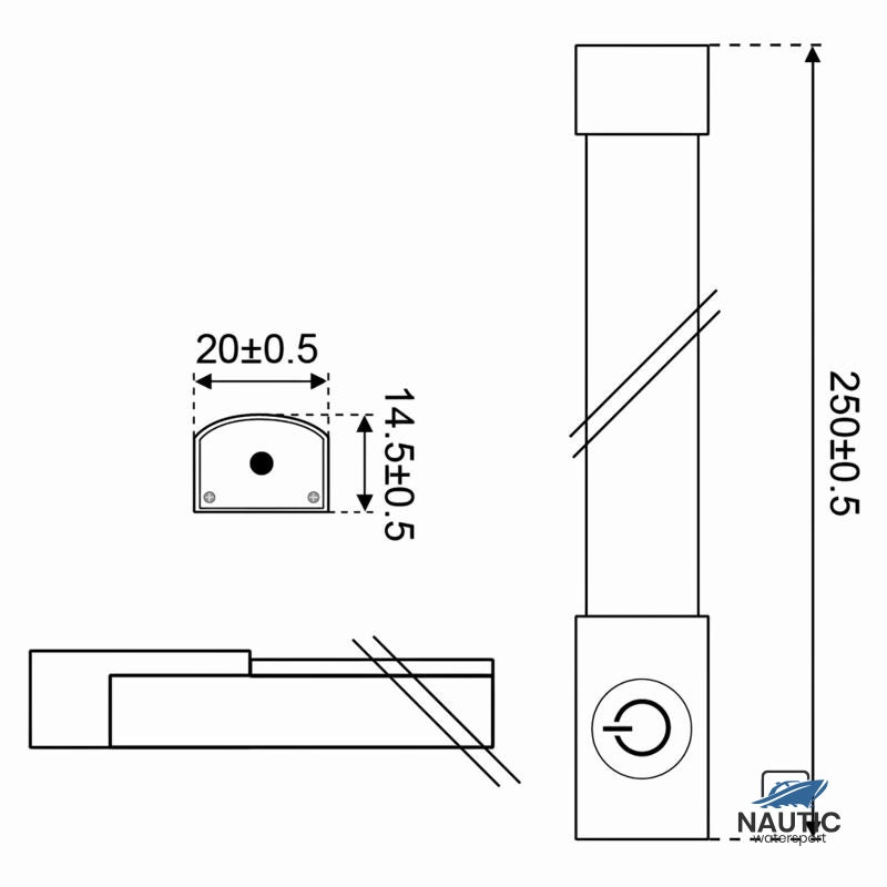 Talamex Ledlamp led45 12-14V lichtstrip