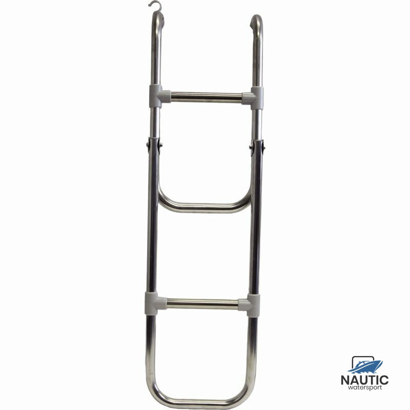 #Zwemtrap rvs 3+1 steps