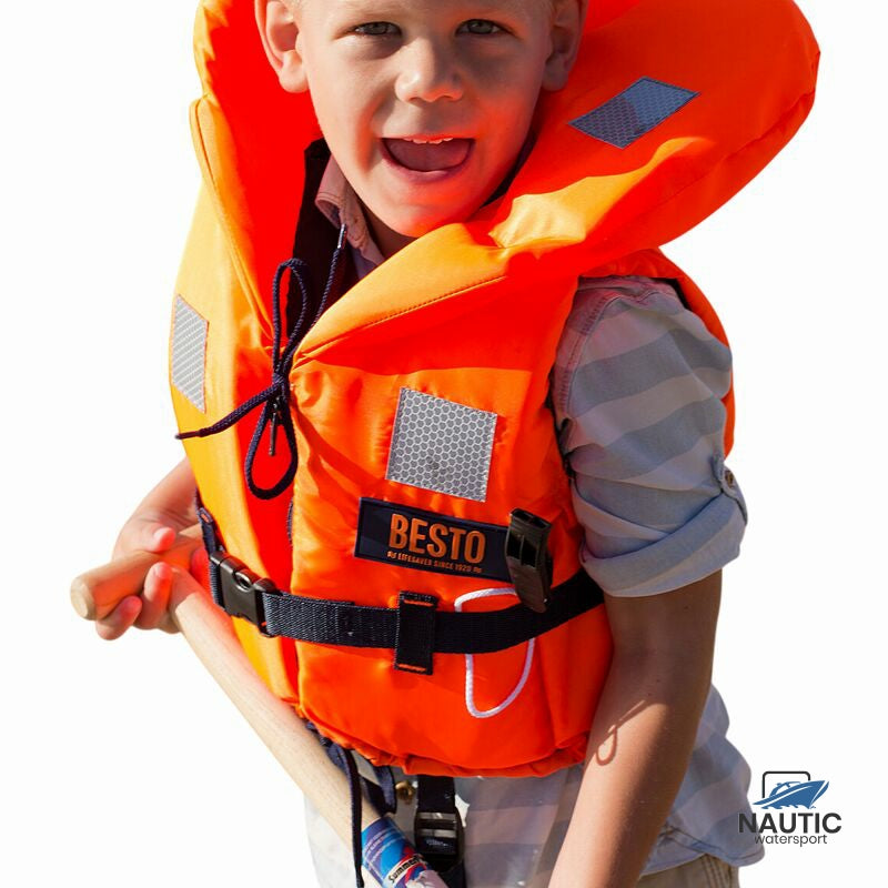 Besto Reddingvest Econ 100N oranje junior