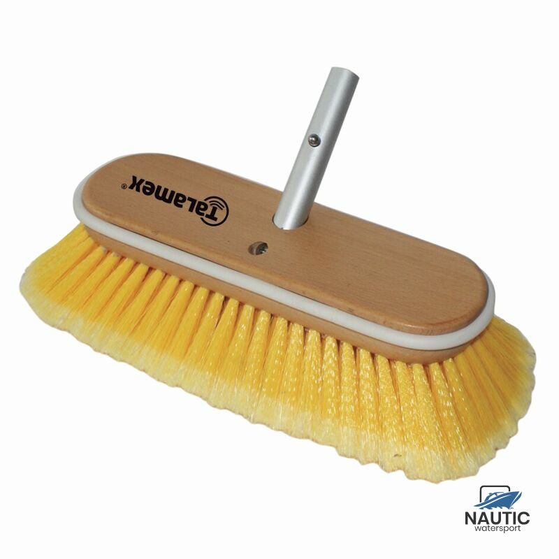 Talamex Borstel deluxe 25cm geel