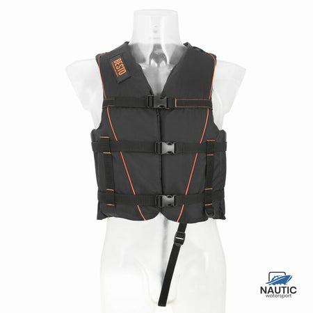 Besto Skivest all black/orange 50N XL