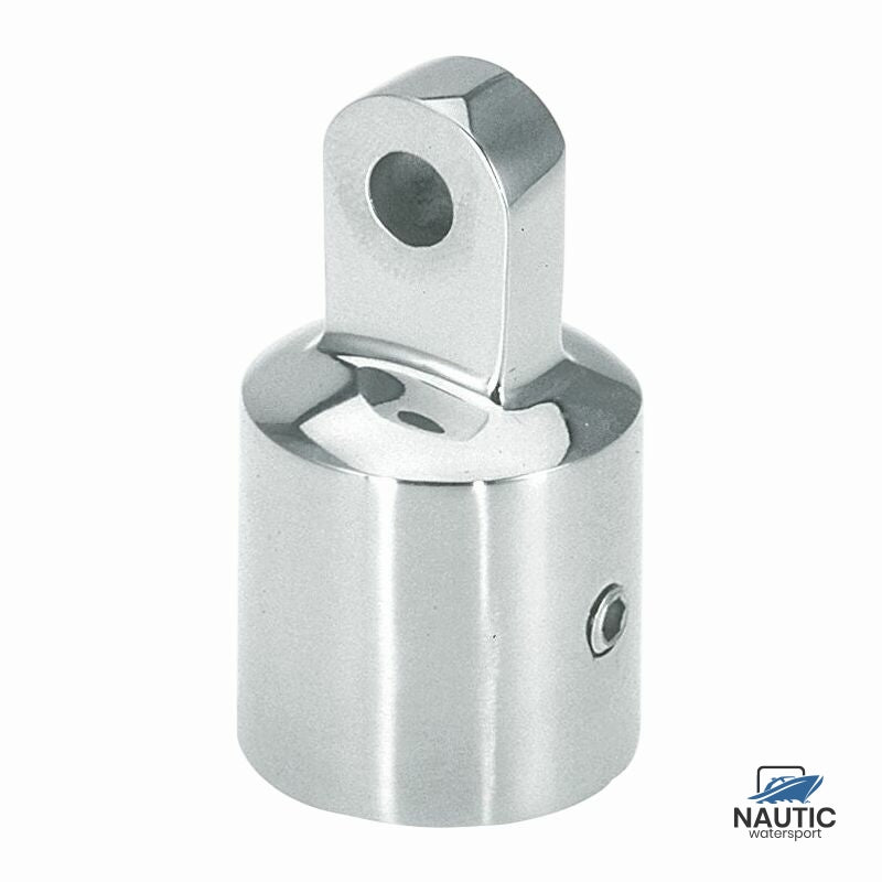 Talamex Buiskapbeslag rvs eindstuk 25mm