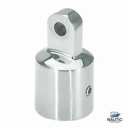 Talamex Buiskapbeslag rvs eindstuk 25mm