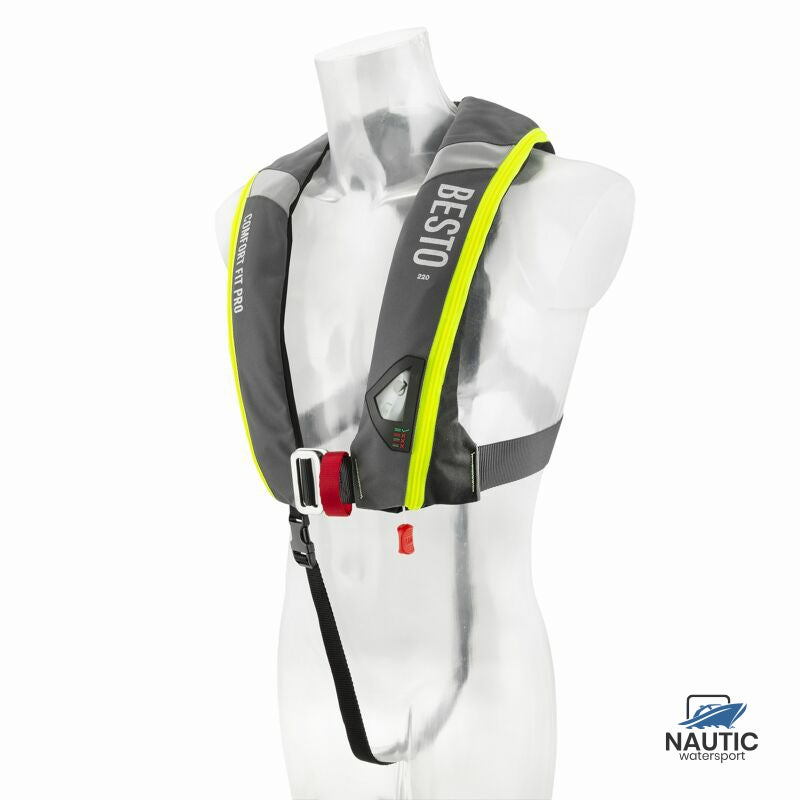 Besto Comfort Fit PRO 220N MH Anthrazit/Gelb