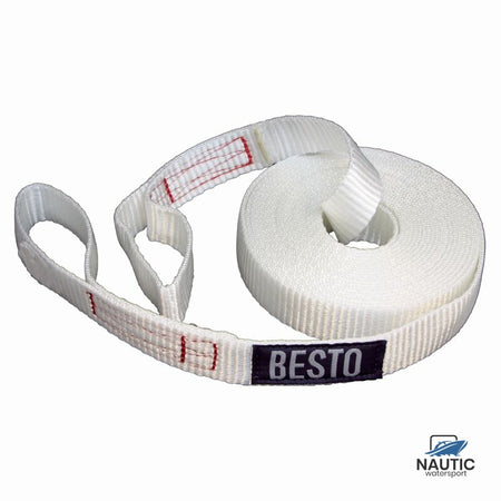 Besto Looplijn 8m 25mm met 2 ogen