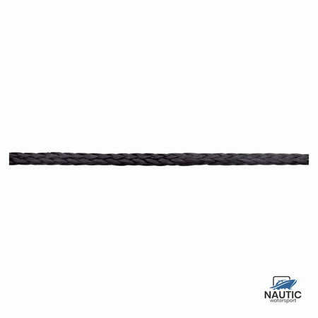 Talamex High strength UHMWPE lijn gecoat zwart 5mm 50m