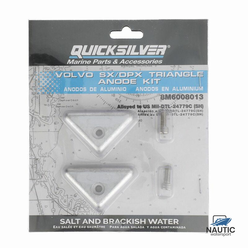 8M6008013 Anodensatz aus Aluminium für Volvo 290 Z-Antrieb