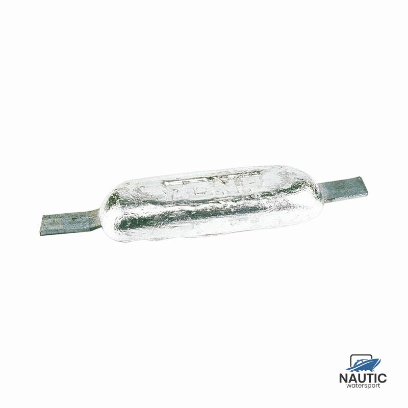 Talamex Romp anode zink met strip 0.60kg 100x60x20mm