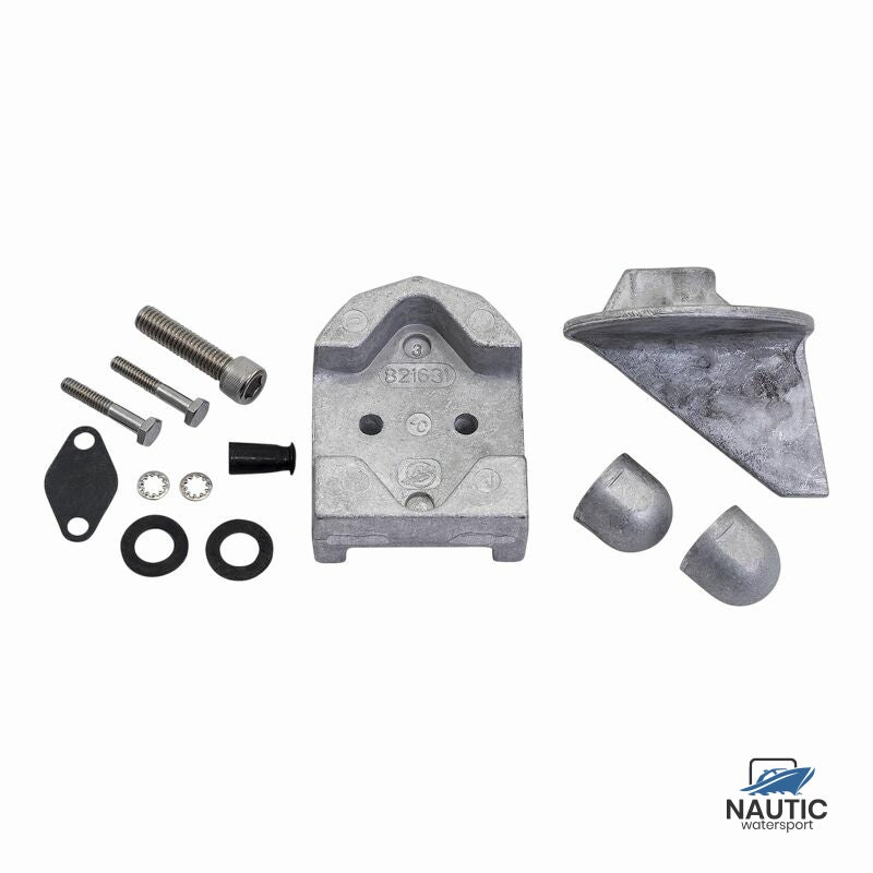 888756Q04 Anodensatz aus Aluminium für Mercruiser MR und Alpha One