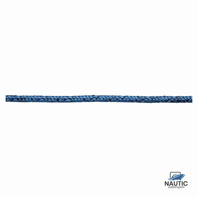 Talamex Allround UHMWPE lijn met polyester mantel blauw/zwart 4mm 50m
