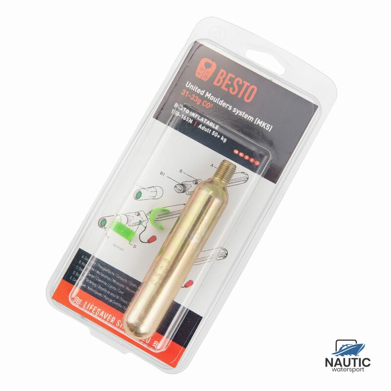Besto UML herlaadset 150N-165N 33gr Manual