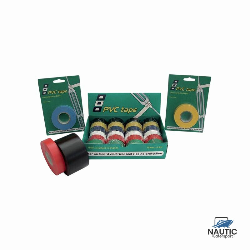 PSP PVC tape geel 19mm 20m