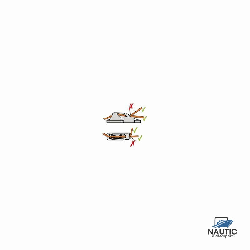 Clamcleat CL217MK1 SB aluminium 3-6mm