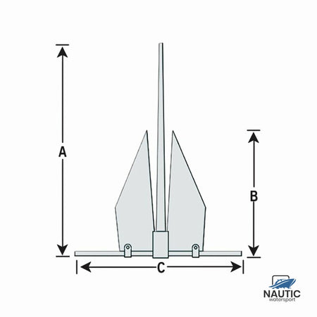 Talamex Anker populair 15 kg.