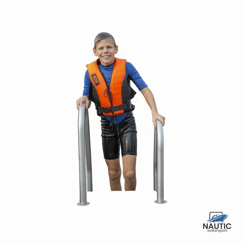 Besto Dinghy Zipper oranje/zwart 50N XS